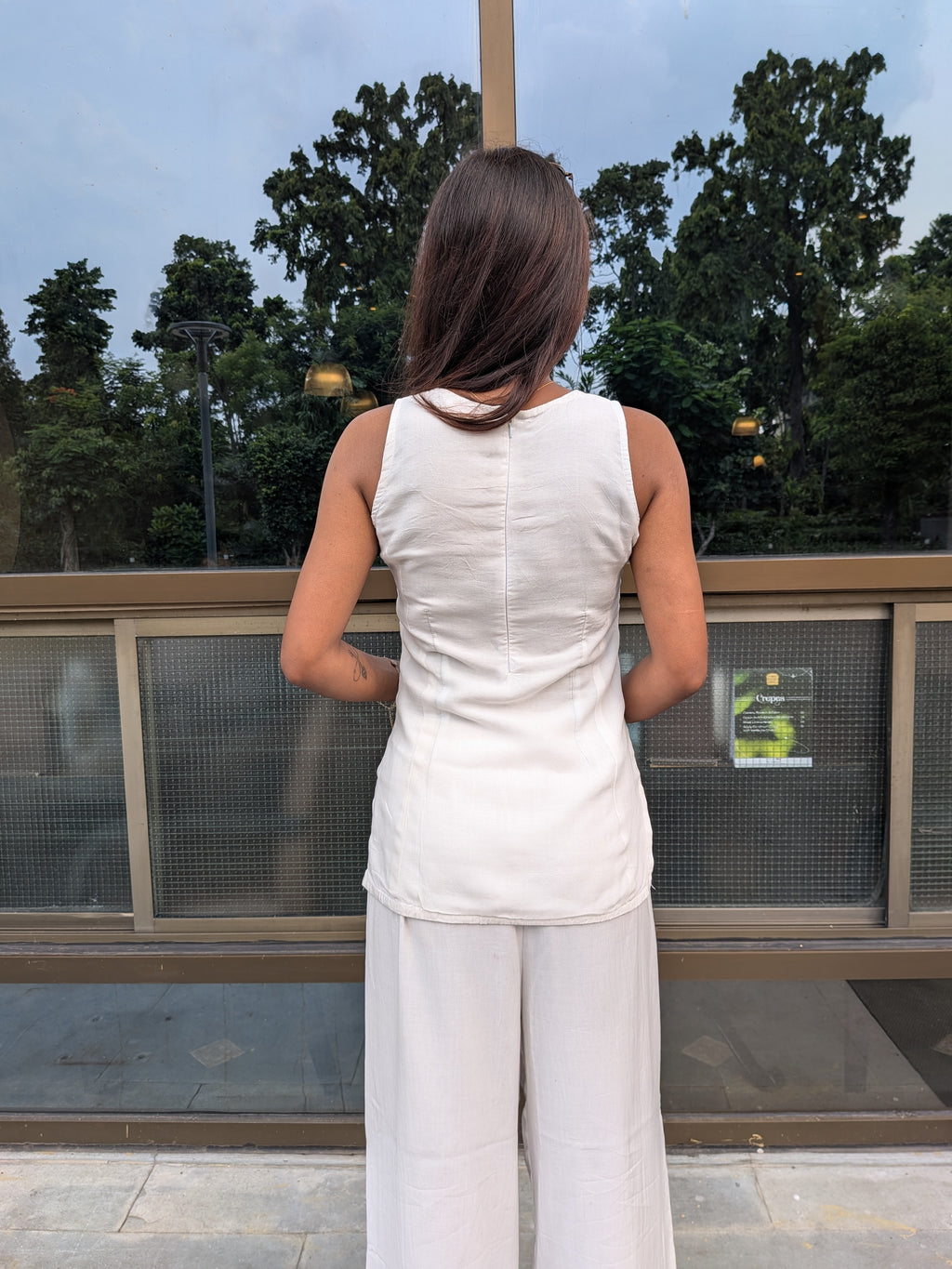 Hans White Co-Ord set