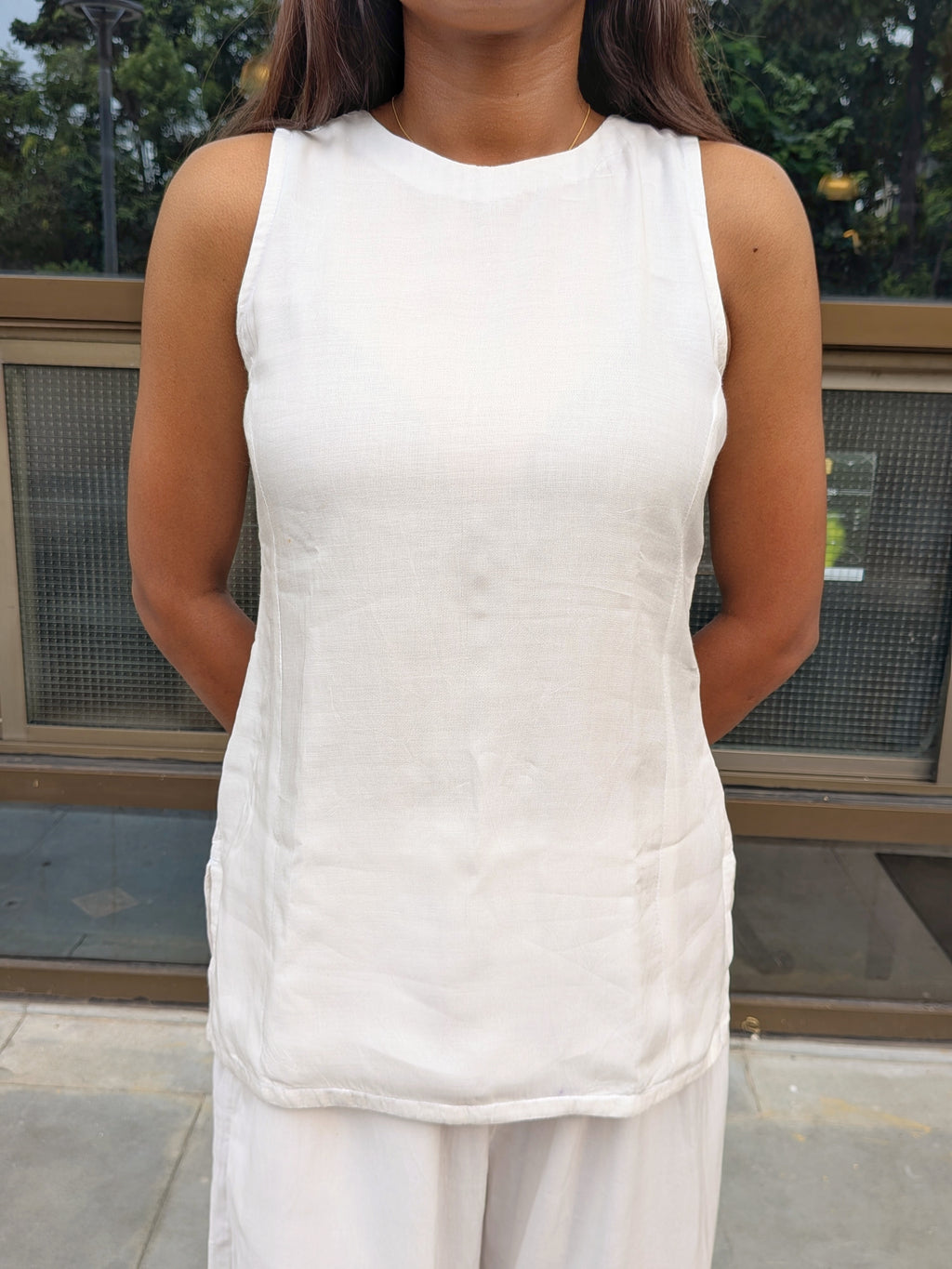 Hans White Co-Ord set