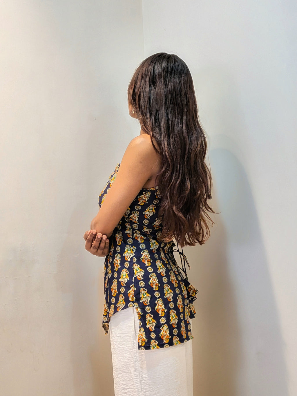 Akanksha Padded backless kurti