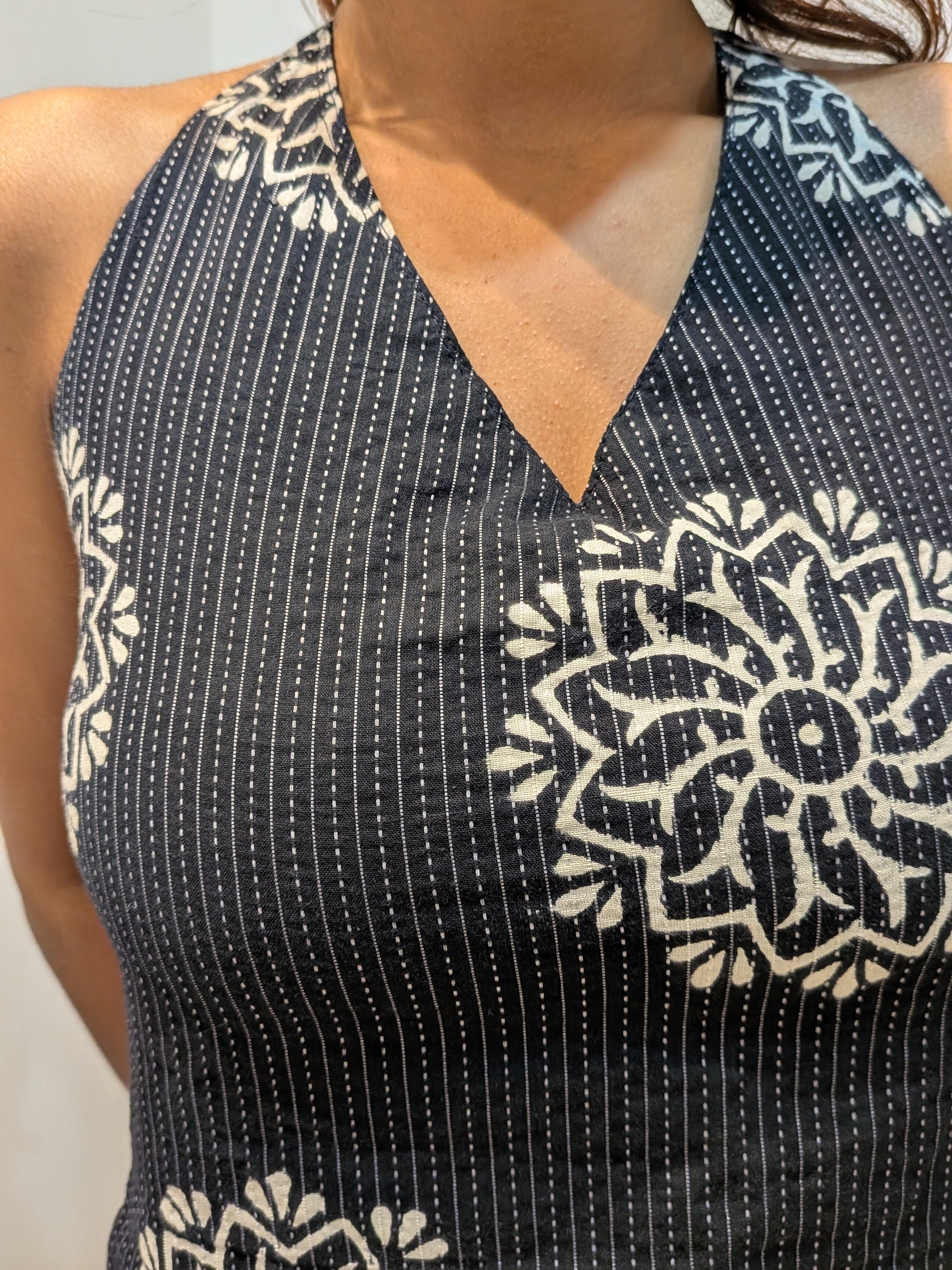 Dolli Halter Neck kurti.
