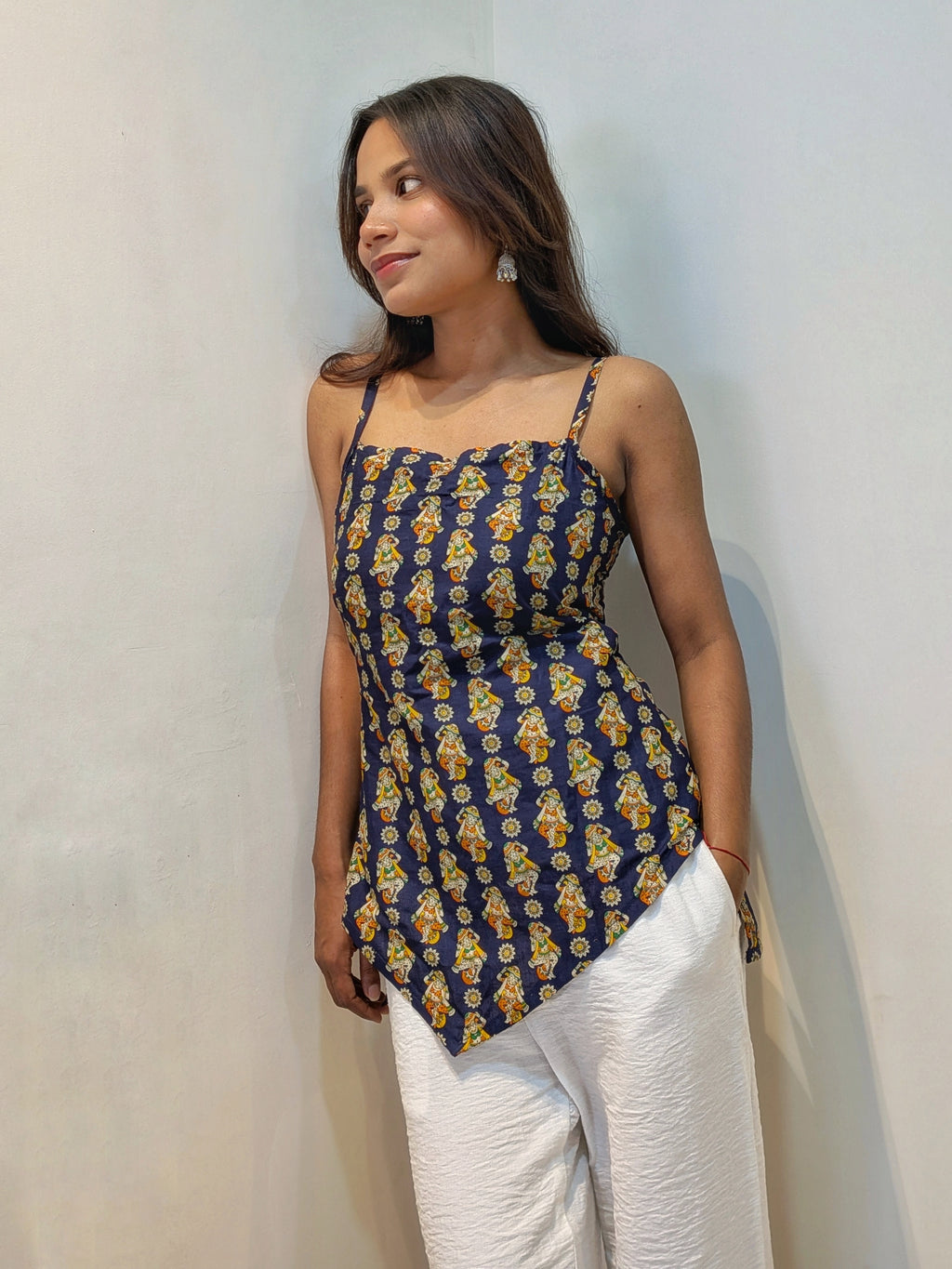 Akanksha Padded backless kurti
