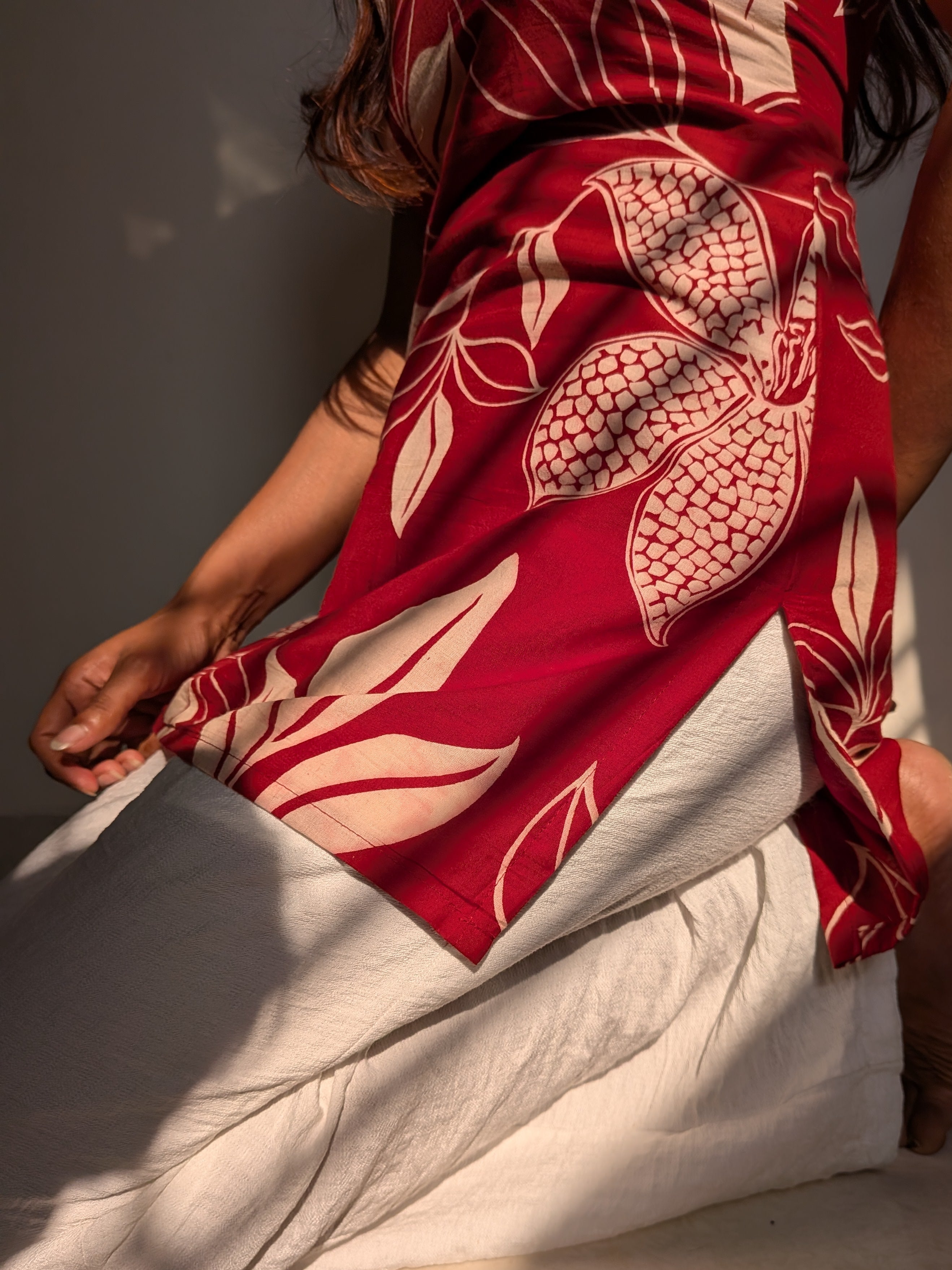 Neha backless short kurti